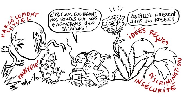 egalite homme femme_veromillustration